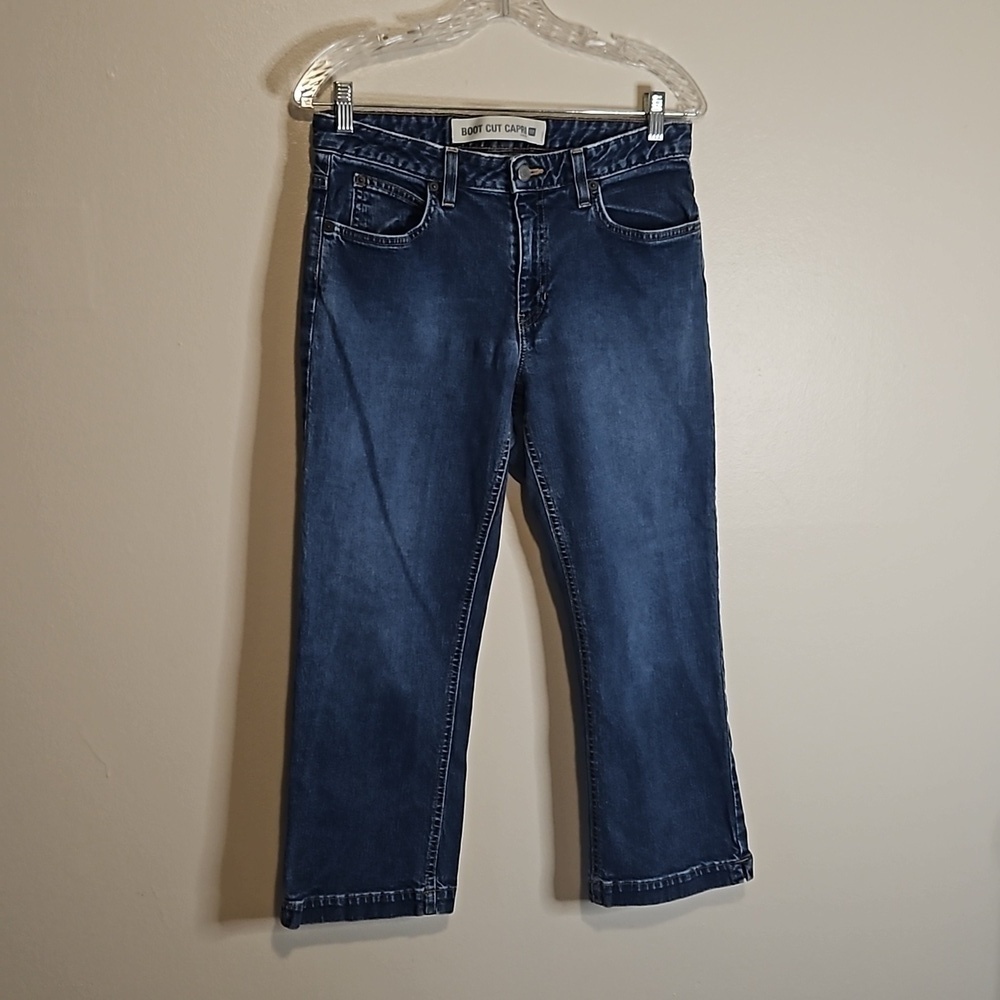 Gap Bootcut Denim Capris Small Vintage